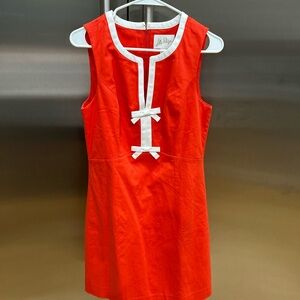 Lilly Pulitzer Red Dress with White Trim